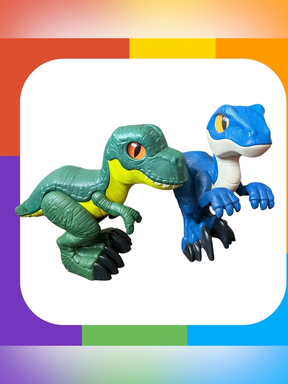 Fisher-Price Imaginext Jurassic World XL Dinosaur Figures
